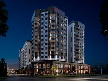 продажа квартир в жк софия: 3 бөлмө, 91 кв. м, Элитка, 6 кабат, ПСО (өзү оңдоп түзөтүп бүтүү үчүн)
