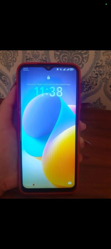 чехол samsung j5: Honor X6c, 128 GB, rəng - Qara, Barmaq izi