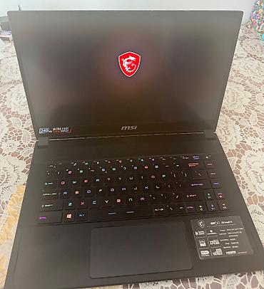 Ноутбуки и аксессуары: Təcili MSI GS66 Stealth oyun və yaradıcılıq noutbuku satılır. Alıcıya — 2