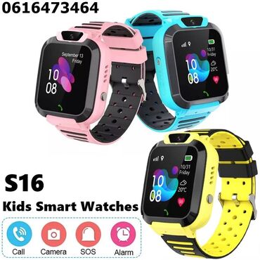 Ručni satovi: Vodootporni Dečiji Smart Watch S16 Lbs Praćenje, Pozovi Boje Satova — 22