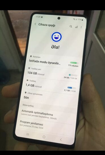 samsung s9 plus qiymeti irshad: Samsung Galaxy A51, 128 GB, Zəmanət, İki sim kartlı, Sənədlərlə