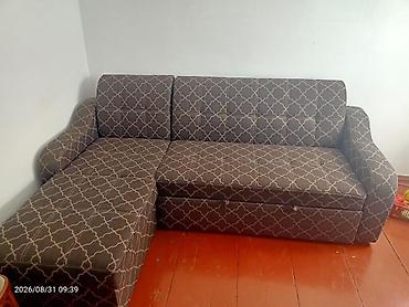Угловые диваны: Угловой диван, С ящиками — 1