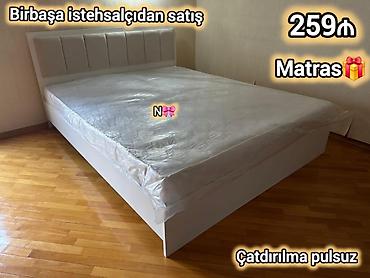 krovat satilir: Satılır:*Birbaşa istehsalçıdan iki nəfərlik çarpayı* — 2