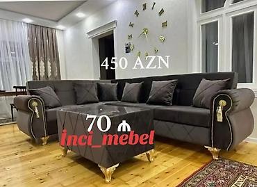 divan pufik: Yeni, Künc divan, Qonaq otağı üçün, Açılan, Azərbaycan — 1