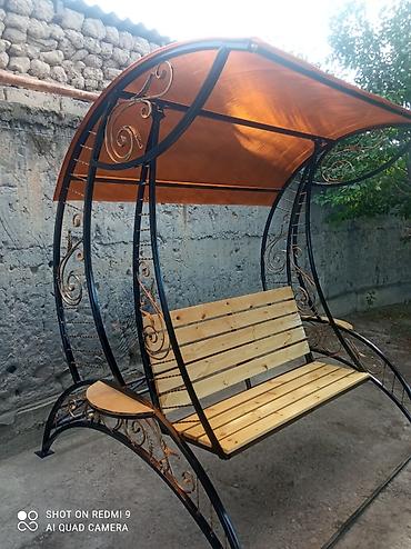 Садовые качели: Садовые качели Со спинкой, С крышей — 2