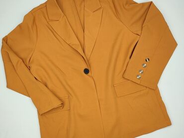 srebrne bolerko do sukienki na wesele: Women's blazer, size 2XL (EU 44)