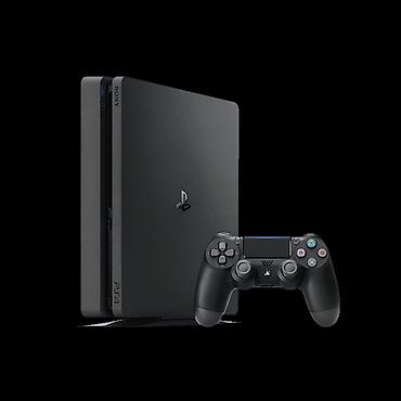 ev qizdirici: Sony PlayStation 4 Slim (PS4 Slim) oyun konsolu - Kompakt və zərif — 1