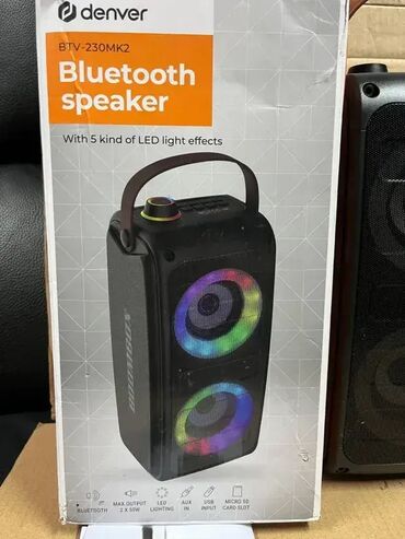 Zvučnici i stereo sistemi: #2934 Zvučnik Denver BTV-230 Bluetooth; Blutut zvučnik sa ugrađenom — 9