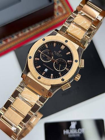 meta eynək: Yeni, Qol saatı, Hublot, rəng - Qızılı — 3