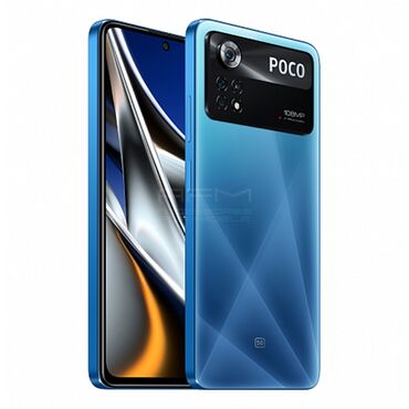 чехол poco x5 pro: Poco X4 Pro 5G, Колдонулган, 256 ГБ, түсү - Көгүлтүр, 2 SIM