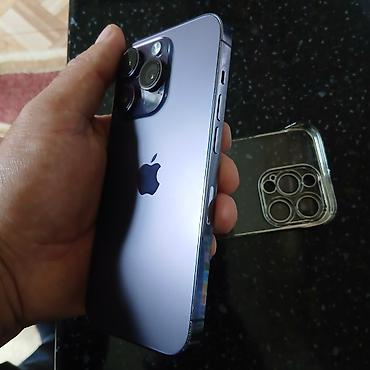 apple mak book: IPhone 14 Pro, Deep Purple, Simsiz şarj — 4