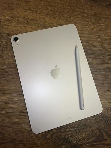 ipad 7 nesil: - Apple iPad Air 11-inch 7th Gen Starlight (WiFi) - Apple Pencil Pro — 1