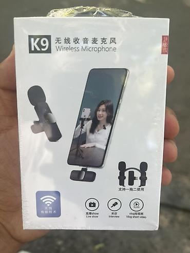 boya m1: Петличный микрофон +чехол в подарок K9 для iPhone/Android - Чистый и — 2