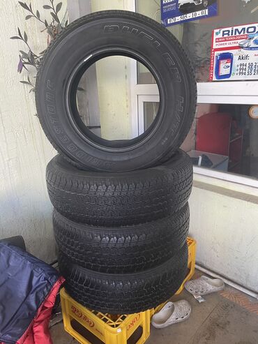 prado disk teker: İşlənmiş Şin Bridgestone 285 / 75 / R 17