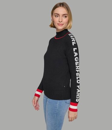 Tulumlar: Sviter, Karl Lagerfeld, XL (EU 42), rəng - Qara