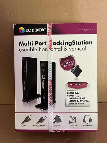 Doking stanice: ICYN BOX USB 3.0 univerzalna dok stanica sa DisplayLink tehnologijom — 11