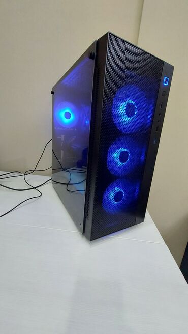 amd процессор: Продаю игровой компьютер, с красивой синей подсветкой, продается