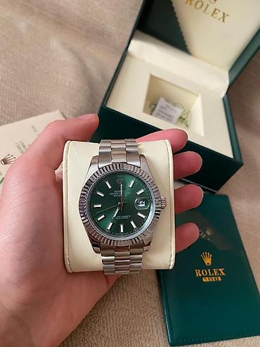 Aksesuarlar: Yeni, Qol saatı, Rolex, rəng - Boz — 1