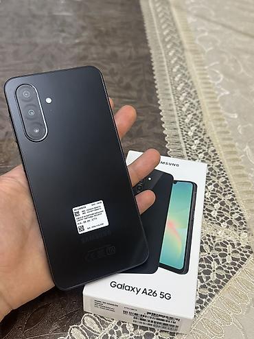 samsung a6 ekrani: Samsung Galaxy A26 5G, 128 GB, rəng - Qara, Zəmanət, Düyməli, Sensor — 1