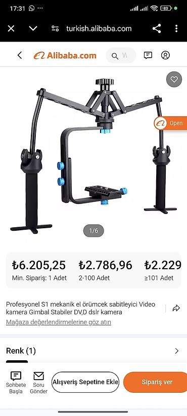 general max kondisioner: Barter var Video çəkilişi üçün mexaniki stabilizator + DSLR kamera və — 2