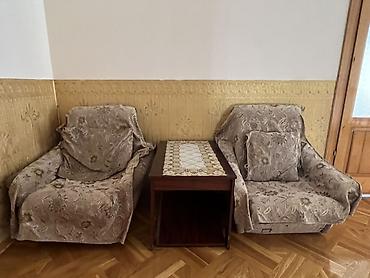 Матрасы: Гарнитур для зала, Б/у, Диван, Дерево, цвет - Коричневый — 2