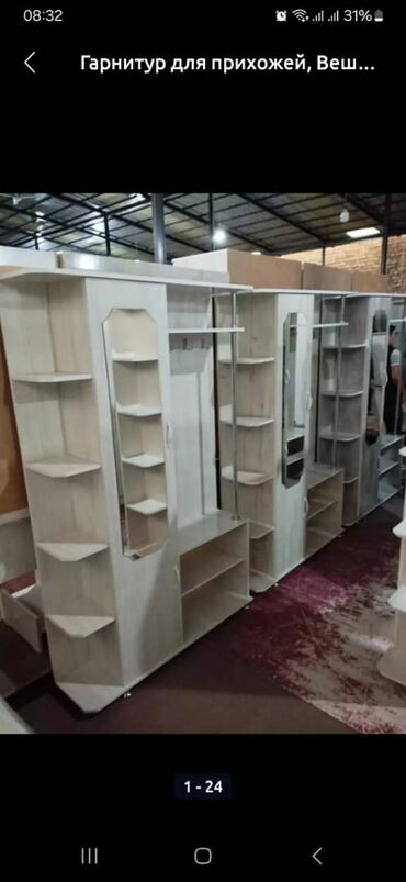 Шкафы-прихожие: Шкаф-прихожая, Новый, С зеркалом, ЛДСП, В рассрочку — 12