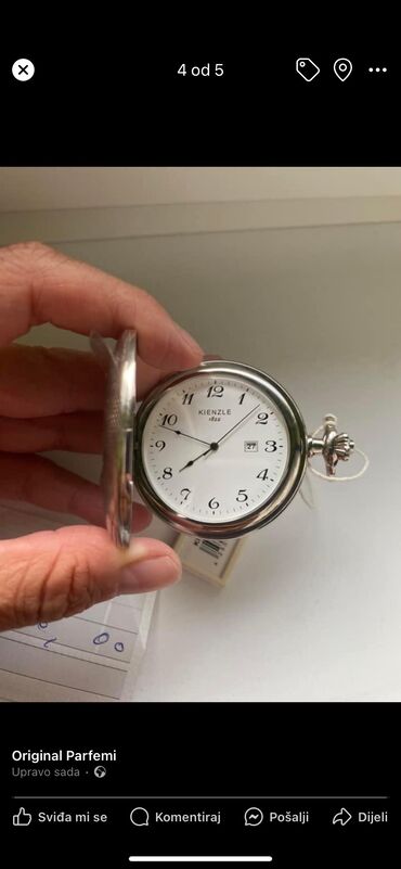 Antikvarni satovi: Nov dzepni sat nemacke marke Kienzle 1822