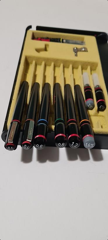 Setovi ručnog alata: • Dva pakovanja rOtring rapitografa i jedno pakovanje rOtring šestra — 9