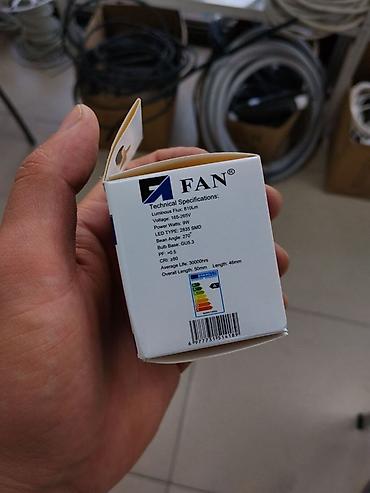 Лампочкалар: Светодиодная лампа FAN LED 9W, тип GU5.3 (MR16) Основные — 2