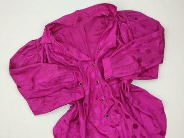 bluzka ze srebrną nitką reserved: Women's blouse, size 4XL (EU 48)
