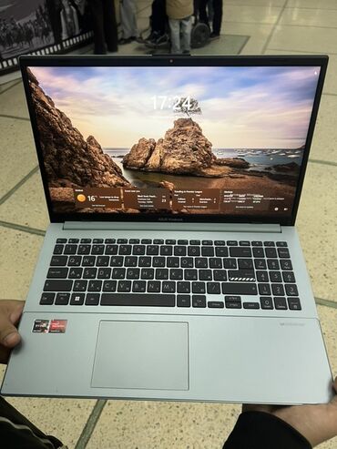 asus флагман: Ноутбук, Asus, 16 ГБ ОЭТ, AMD Ryzen 5, 15.6 ", Жаңы, Жумуш, окуу үчүн, эс тутум SSD