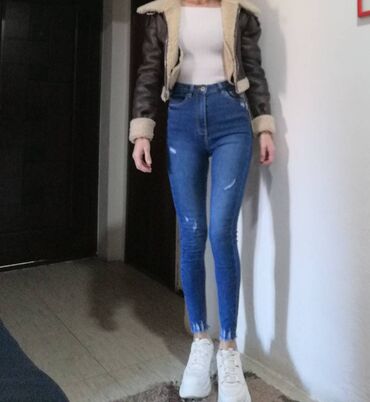 zenska obuca novi pazar: Jeans, High rise, Skinny