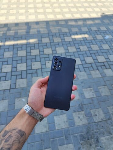 telefonlar samsung: Samsung Galaxy A52, 128 ГБ, цвет - Черный, Кнопочный, Отпечаток пальца