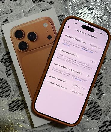 apple usb: IPhone 17 Pro, 256 GB, Narıncı, Face ID — 1