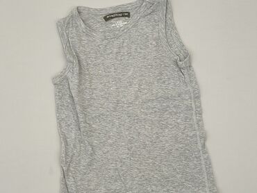 jeansy 7 8 z wysokim stanem: T-shirt, H&M, 8 years, 122-128 cm, condition - Good