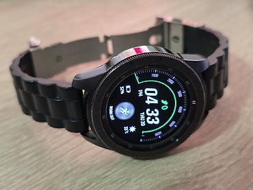 Акылдуу сааттар: Смарт-часы Samsung Galaxy Watch 3 (черные) - Классический круглый — 3