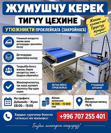 работа дастафка: Гладильщик, Юбки, Оплата: Еженедельно, График работы: Пятидневка, Опыт работы: Без опыта — 2