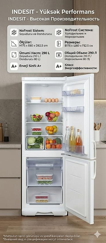 soyuducu satisi: İşlənmiş 2 qapılı Biryusa Soyuducu Satılır, rəng - Ağ — 4