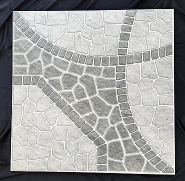 derzi sekilleri: Dekorativ döşəmə plitələri – açıq və qapalı məkanlar üçün - Material — 3