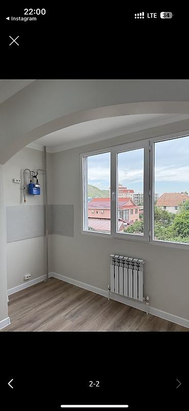 Продажа квартир: 1 комната, 45 м², Ынтымак ж/м 106 серия улучшенная, 3 этаж, Евроремонт — 7