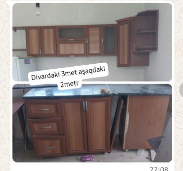 Чайники: Mətbəx mebeli satılır 160azn
Unvan Pirşagi
Zəhr🌷626rfm