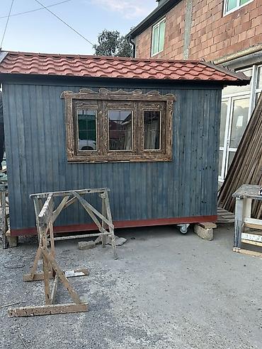 Digər bağ, çöl mebeli: Taxta bağ evi / köşk - Material: tamamilə ağac konstruksiya, xaricdə — 3