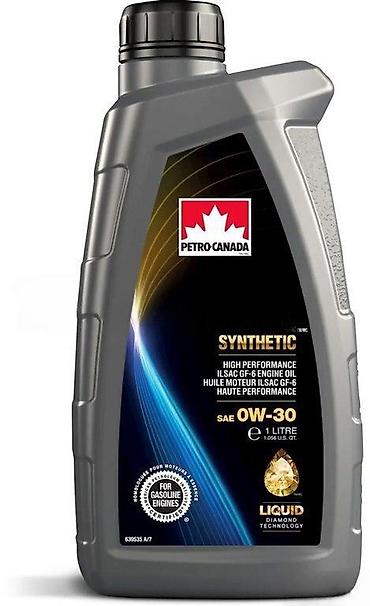 гидравлическое масло: Petro-Canada Supreme Synthetic 0W-16API: SP, SP-RC,İLSAC GF-6B və SAE — 3