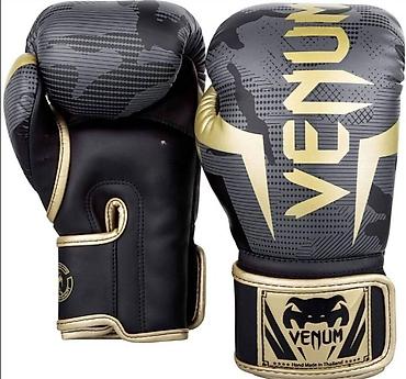 kruske za boks: Rukavice za boks venum crno-zlatne. rukavice za boks venum crno-zlatne — 1