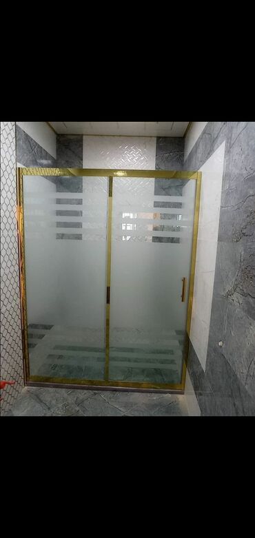 Duş kabinaları, arakəsmələr: Yeni Üstü açıq kabina, Düzbucaqlı, Pulsuz çatdırılma — 15