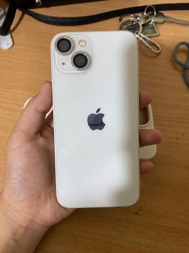 скупка пушка: IPhone 13, Колдонулган, 128 ГБ, Ак, 75 %