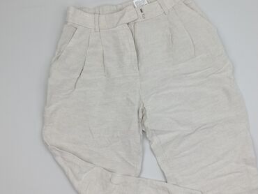 stradivarious cargo: H&M, Material trousers for women, size M (EU 38)