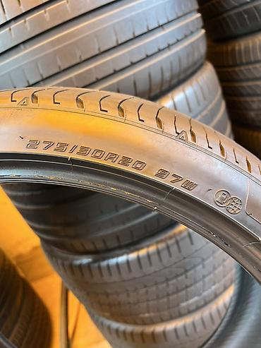 юто 25: Шины 275 / 30 / R 20, Лето, Б/у, Пара, Япония, Dunlop — 5