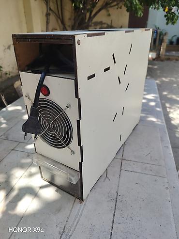 heyvan evləri: Quşlar üçün yem təmizləyən aparat - Elektrikli, şnurla qoşulur - — 1