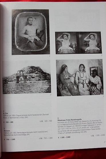 cacanke oglasi: AUKCIONI KATALOG DOROTHEUM, FOTOGRAFIE, 7.11.2003. | Aukcioni — 1